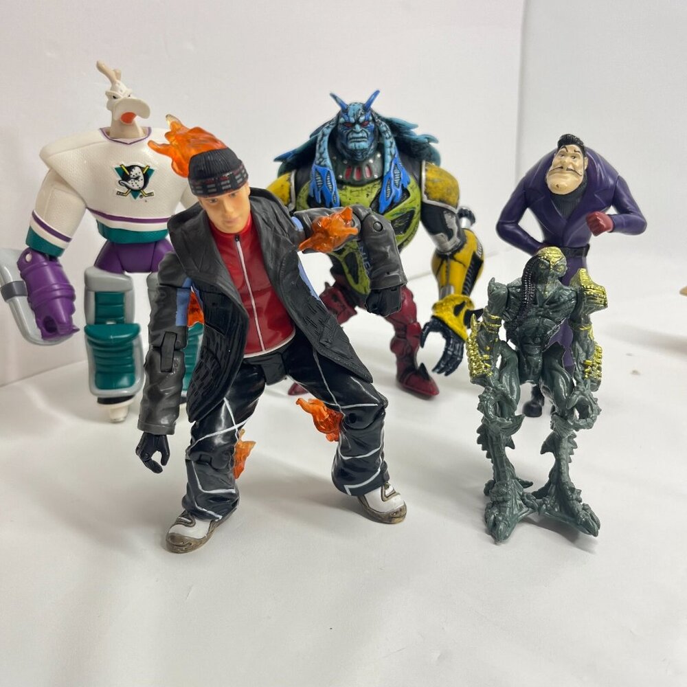 Assorted Toy Figures Mighty Ducks Ben 10 Final Faction Fantastic 4